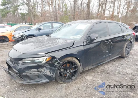 2023 Honda Civic Sport z USA, uszkodzony, nr VIN 2HGFE2F55PH536248